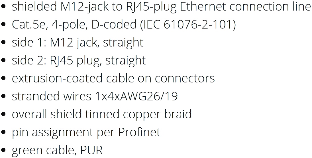 כבלים לסנסורים METZ CONNECTOR 142M4D25005 TEXT